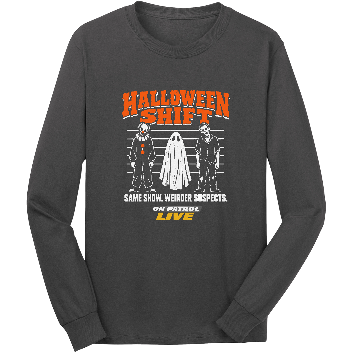 OPL Dead Halloween Shift Long Sleeve Core Cotton Tee