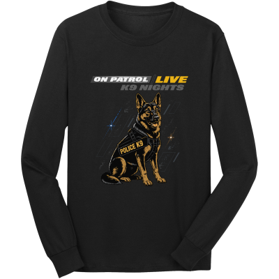 K9s Night Long Sleeve Core Cotton Tee