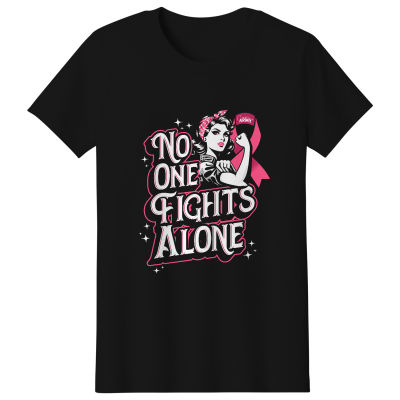 No One Fights Alone - Youth Jersey Short Sleeve Tee