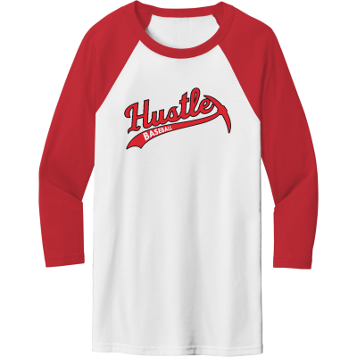 BELLA+CANVAS Adult 3/4-Sleeve Baseball Tee