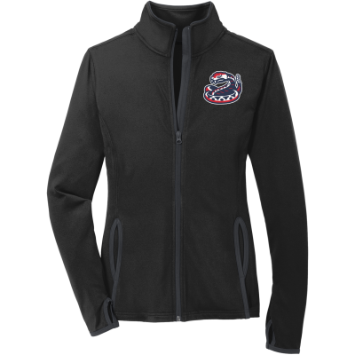 Women's Sport-Wick Stretch Contrast Full-Zip Jacket