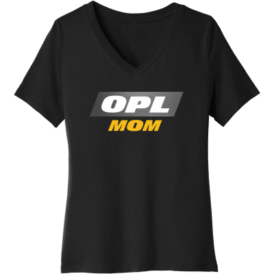 OPL MOM  Women’s Relaxed Jersey Short Sleeve V-Neck Tee