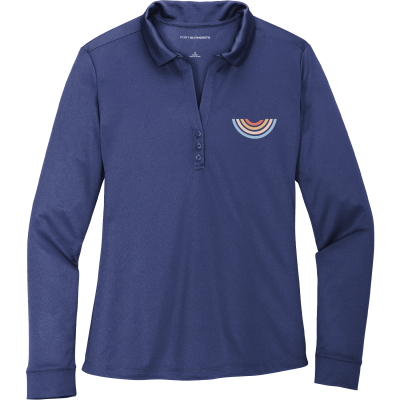 Women's Silk Touch Performance Long Sleeve Polo