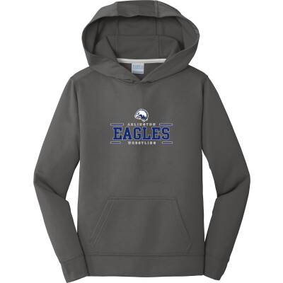 Youth Performance Fleece Pullover Hooded Sweatshirt