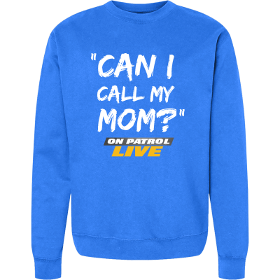 "Can I call my mom?" Women's Long Sleeve Core Cotton Tee