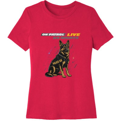 K9s Nights Women's Relaxed Jersey Short Sleeve Tee