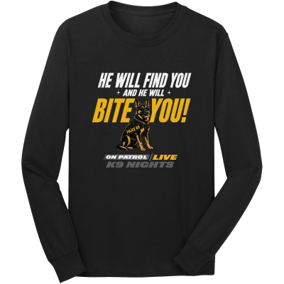 He Will Find You Long Sleeve Core Cotton Tee