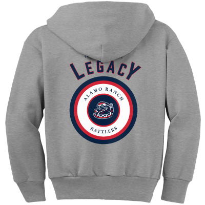 Youth Core Fleece Full-Zip Hooded Sweatshirt
