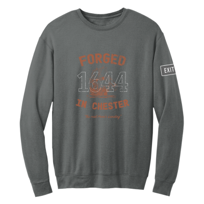 Garment-dyed Lightweight Fleece Crewneck