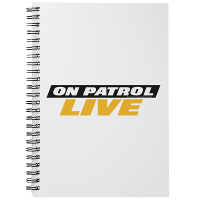 On Patrol: Live Spiral Bound 6x8 Notebook