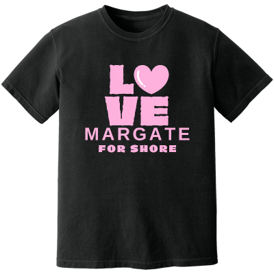 Love Margate For Shore Ring Spun Tee