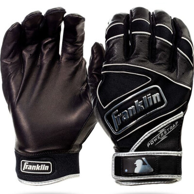 Franklin Powerstrap Chrome Batting Gloves