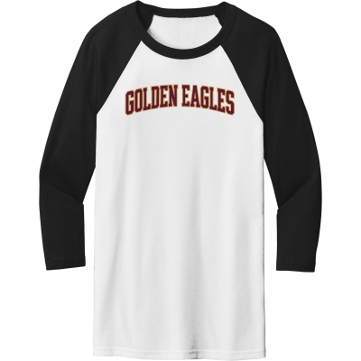 BELLA+CANVAS Adult 3/4-Sleeve Baseball Tee