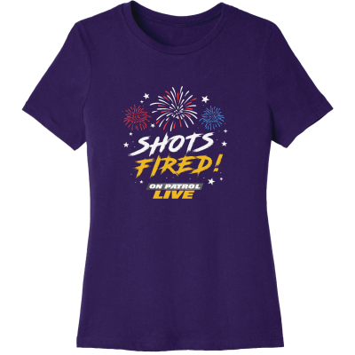 OPL Happy 250th Shots FiredWomen's Relaxed Jersey Short Sleeve Tee