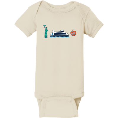 Baby Onesie - NYC Ferry Icons