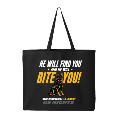He Will Find You 25L Jumbo Tote
