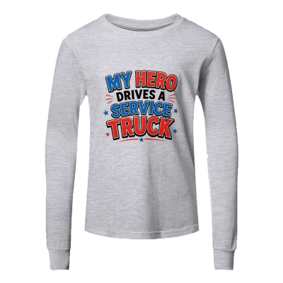 Youth Heather CVC Long Sleeve Tee