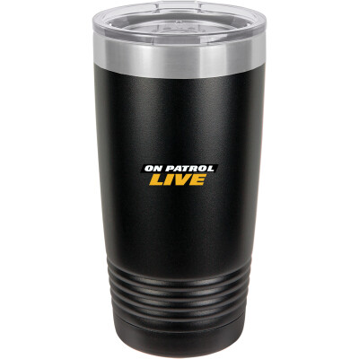On Patrol: Live Double Insulated Polar Camel 20oz Tumbler (Color Logo)