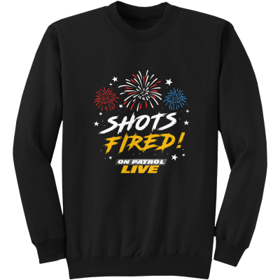 OPL Shots Fired Unisex Fleece Crewneck Sweatshirt