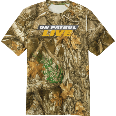 On Patrol: Live Realtree Camo Performance Tee