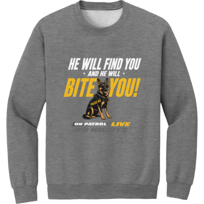 He Will Find You Heavy Blend Crewneck Sweatshirt