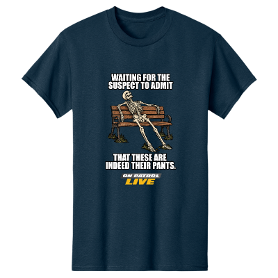 OPL Waiting Skeleton Unisex Heavy Cotton T-Shirt
