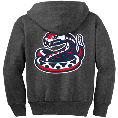 Youth Core Fleece Full-Zip Hooded Sweatshirt